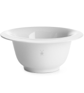 Mühle Shaving bowl porcelain white, with platinum rim