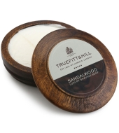 Truefitt & Hill shaving soap in a wooden bowl Sandalwood